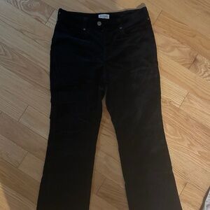 Black velvet pants Pilcro